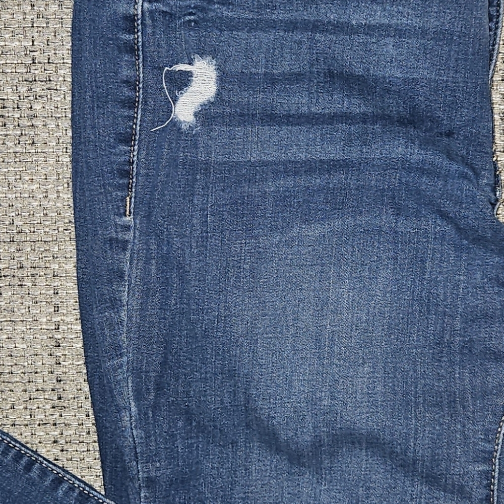 Rewash Distressed Blue Skinny Jeans - Picture 5 of 6